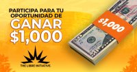 Participa para la oportunidad de ganar $1,000