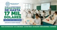 Gana una beca de estudios de hasta 17 mil dolares