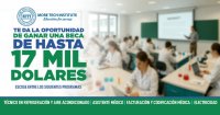 Gana una beca de estudios de hasta 17 mil dolares