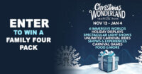 Gana Un Family Four Pack para Christmas Wonderland