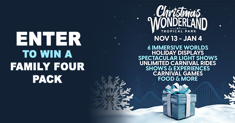 Gana Un Family Four Pack para Christmas Wonderland