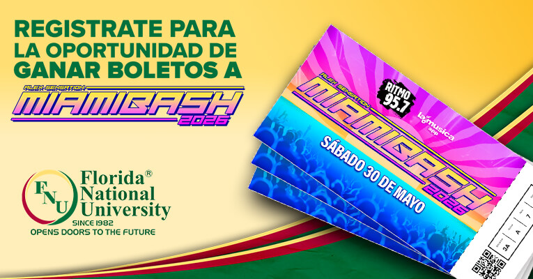 Participa para ganar un par de entradas para el Miami Bash 2026