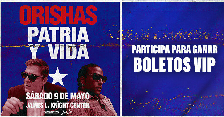 Gana VIP Tickets para Orishas en Concierto