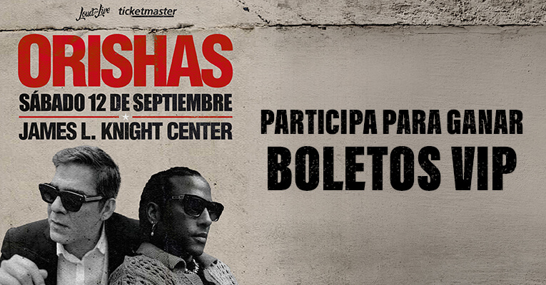 Gana VIP Tickets para Orishas en Concierto