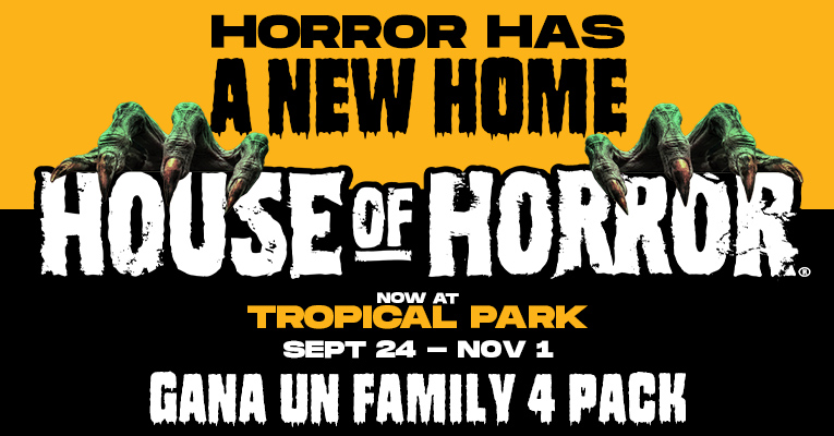 Gana un Family Four Pack para House of Horror